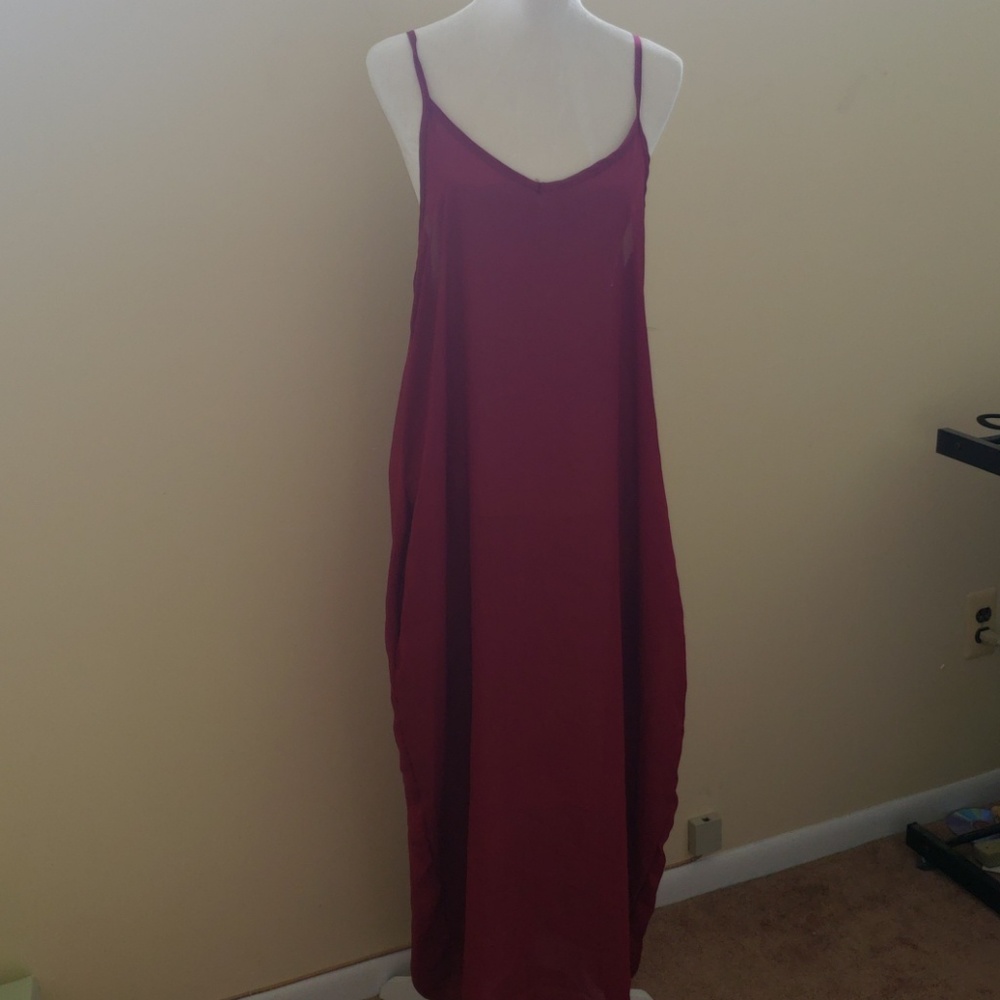 Sheer Long Dress